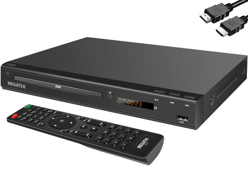 MEGATEK Region-Free DVD Player for TV with HDMI & 1080P Upscaling