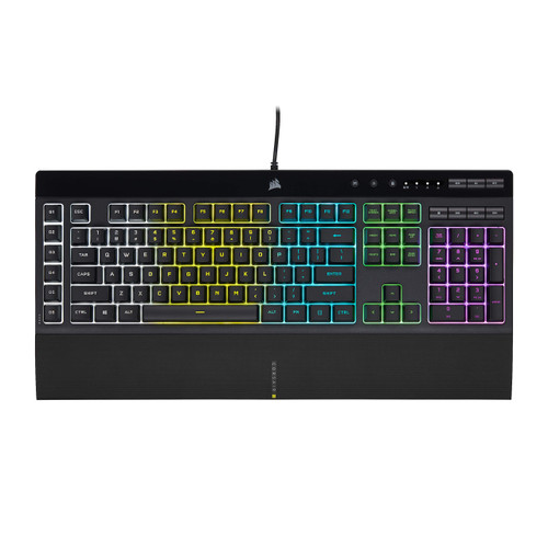 Corsair K55 RGB PRO Membrane Wired Gaming Keyboard – Black