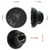 Hairizone Universal Hair Diffuser Adaptable for Blow Dryers with D-1.7-Inch to 2.6-Inch for Curly or Wavy Hair, Shiny Black
