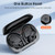 occiam Wireless Earbuds Bluetooth Headphones 96hrs Playback Sport Ear Buds Earphones Over Ear Deep Bass with Earhooks Microphone for Working Out Running Gym TV Listening (Black)