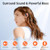 occiam Wireless Earbuds Bluetooth Headphones 96hrs Playback Sport Ear Buds Earphones Over Ear Deep Bass with Earhooks Microphone for Working Out Running Gym TV Listening (Black)