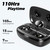 Tribit Wireless Earbuds, 110H Playtime Bluetooth 5.3 IPX8 Waterproof Touch Control True Wireless Bluetooth Earbuds with Mic Earphones in-Ear Deep Bass Built-in Mic Bluetooth Headphones, FlyBuds 3