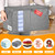 boailydi Blanket Storage, 60L Comforter Storage Bag With Dual Zipper & Side Support, Sturdy Clothes Storage Bin For King Size Comforters Sweater Sheet Bedding Clothing Quilt Pillow, Set of 2 - Grey