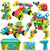 NXONE 195 PCS Educational STEM Toys for Boys and Girls Ages 3 4 5 6 7 8 9 10 Construction Building Blocks Toy Building Sets Kids Toys Creative Activities Games with Storage Box