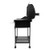 Royal Gourmet CD1824EN 24” Charcoal Grill Outdoor Smoker with Side Tables Backyard Griller Party BBQ Picnic Patio Cooking, Black