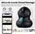 litokam 2K Indoor Security Camera, 360° Cameras for Home Security Indoor with Motion Detection, Pet Camera with Phone App, Baby Monitor-Night Vision