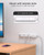2 Pack Power Strip Surge Protector - 6 Outlets 4 USB Charging Ports, 5Ft Braided Extension Cord, Flat Plug, Overload Protection, Wall Mount for Home Office, Dorm Room Essentials