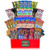 Variety Healthy Snack Box (37 Count) | Healthy Gift Basket of Assorted Packaged Granola Bars, Breakfast Bars, Nuts, Peanuts, Almonds, Fruit Bars | For Valentine Day Work Breakroom, Fitness, College Dorm Military