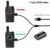 Retevis RT18 Rechargeable Walkie Talkies,Portable FRS Two-Way Radios,Dual PTT,Metal Clip,Small Mini Walkie-Talkie for Seniors Skiing Gift Family Camping Elderly(2 Pack)