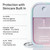Touchland Cotton Candy Hand Sanitizer Mist & Matching Case Set, Travel Size