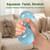 6PCS Slow Rising Squishy Toy Set, Sensory Stress-Relief Soft Silicone Toys, Soft and Bouncy Stress-Relief Toys, Anxiety Relief, Cute Soft Silicone Toys, Party Favors