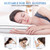 DolceLuna Pillows Queen Size Set of 2, Bed Pillows for Sleeping 2 Pack, Queen Pillows Down Alternative Hotel Luxury Pillow for Side and Back Sleepers, Soft & Comfortable