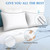DolceLuna Pillows Queen Size Set of 2, Bed Pillows for Sleeping 2 Pack, Queen Pillows Down Alternative Hotel Luxury Pillow for Side and Back Sleepers, Soft & Comfortable