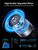 GoveeLife 36 Inch Tower Fan for Bedroom, Smart Oscillating Floor Fans with Temperature Sensor, App & Voice Remote, 5 Modes 8 Speeds up to 25ft/s, 24H Timer, 29dB Quiet Fan for Cooling Home Office