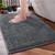 SONORO KATE Bathroom Rug,Non-Slip Bath Mat,Soft Cozy Shaggy Thick Bath Rugs for Bathroom,Plush Rugs for Bathtubs,Water Absorbent Rain Showers and Under The Sink (Dark Grey, 17"×24")