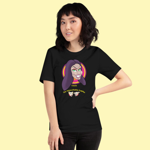 Unisex t-shirt / Character face / Lizzie