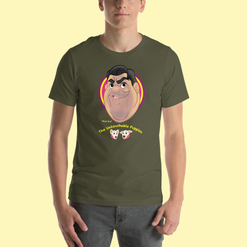 Unisex t-shirt / Character face / "Mob Guy"