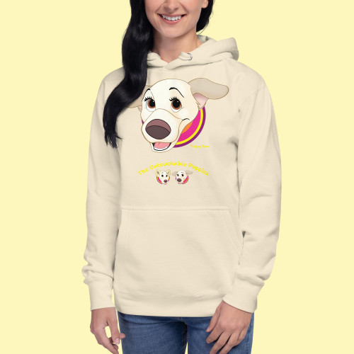 Unisex Hoodie / Character face / Floppy Ears