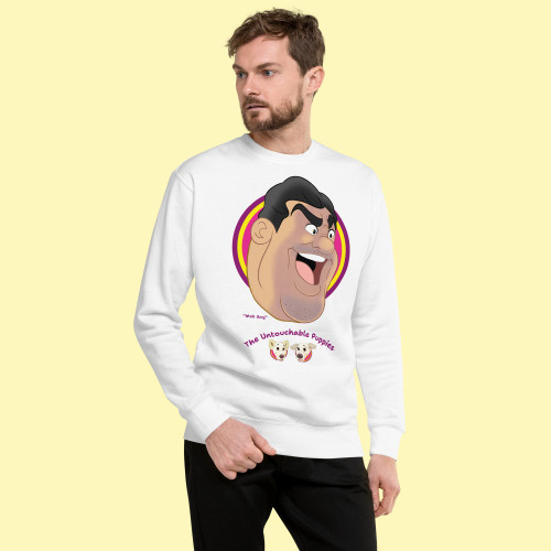 Unisex Premium Sweatshirt / "Mob Guy" / Character face 2