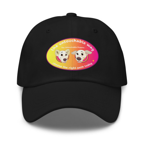 Dad hat / Floppy Ears and Curly Tail / choose the right path today 2