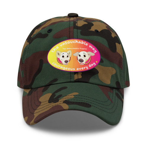 Dad hat / Floppy Ears and Curly Tail / courageous every day 2
