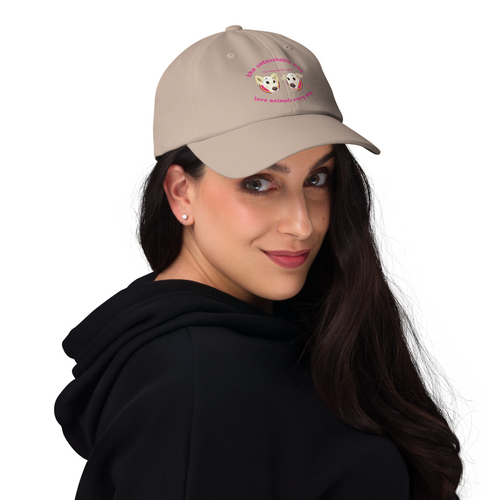 Dad hat / Floppy Ears and Curly Tail / love animals every day 3