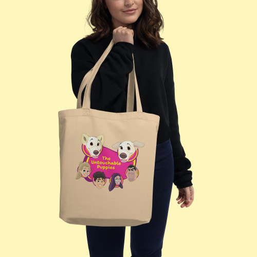 Eco Tote Bag / Floppy Ears and Curly Tail / All Stars