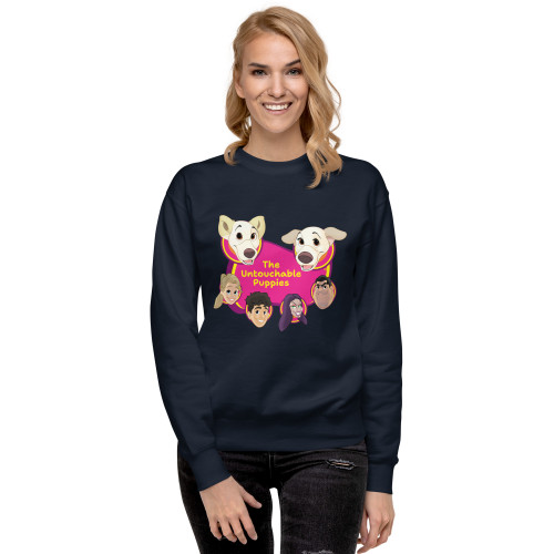 Unisex Premium Sweatshirt / Floppy Ears and Curly Tail / All Stars / DTFlex