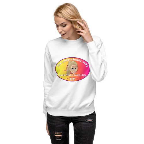 Unisex Premium Sweatshirt / Lexi / good vibes every day / DTFlex