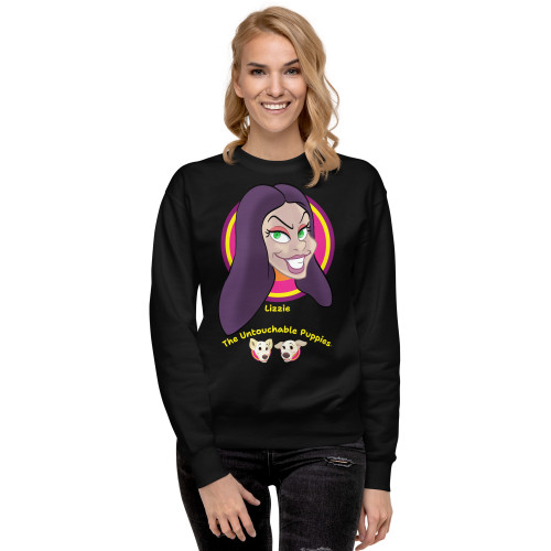 Unisex Premium Sweatshirt / Lizzie / Character face / DTFlex