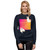 Unisex Premium Sweatshirt / Floppy Ears and Curly Tail / Poem "A lot of love" / DTFlex