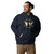 Unisex Hoodie / Floppy Ears and Curly Tail / stay inspired each day 2 / DTFlex