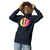 Unisex Hoodie / Floppy Ears and Curly Tail / courageous every day / DTFlex
