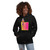 Unisex Hoodie / Lizzie / Poem "Fancy feather in my cap" / DTFlex