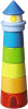 Wooden Rainbow Lighthouse