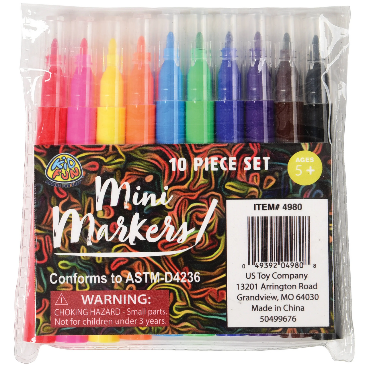 Mini Markers 10 count