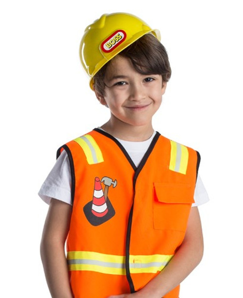 Dress Up Construction Vest & Hardhat