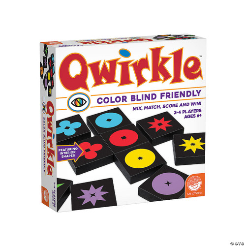 Qwirkle Color Blind Friendly Edition