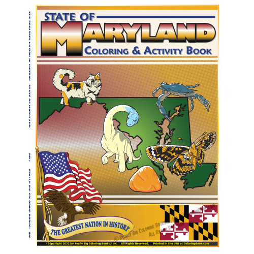 Maryland Coloring and Activity Book