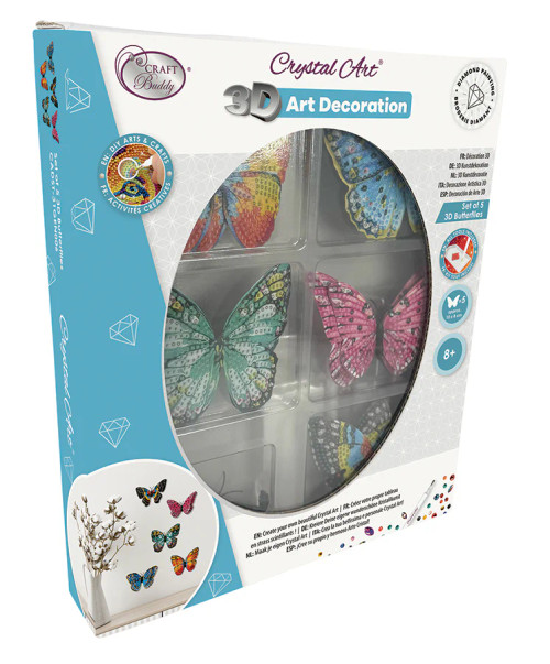 Crystal Art 3D Butterflies