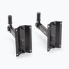 REAR VIEW - On-Stage SS7322B Wall-Mount Speaker Bracket (pair - Black-OPEN BOX REPACK FINAL CLOSEOUT
