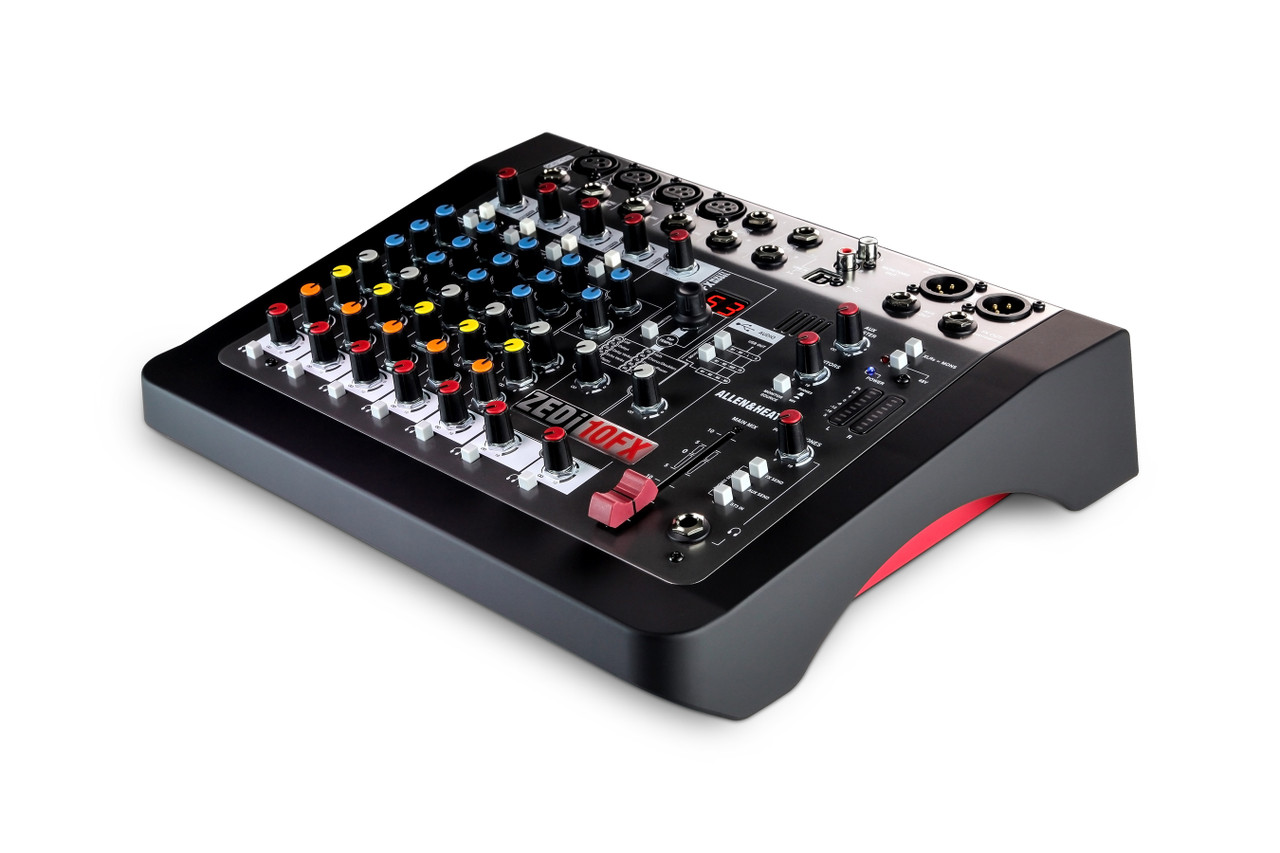 Allen & Heath AH-ZEDi-10FX Hybrid Compact Mixer / 4x4 USB Interface