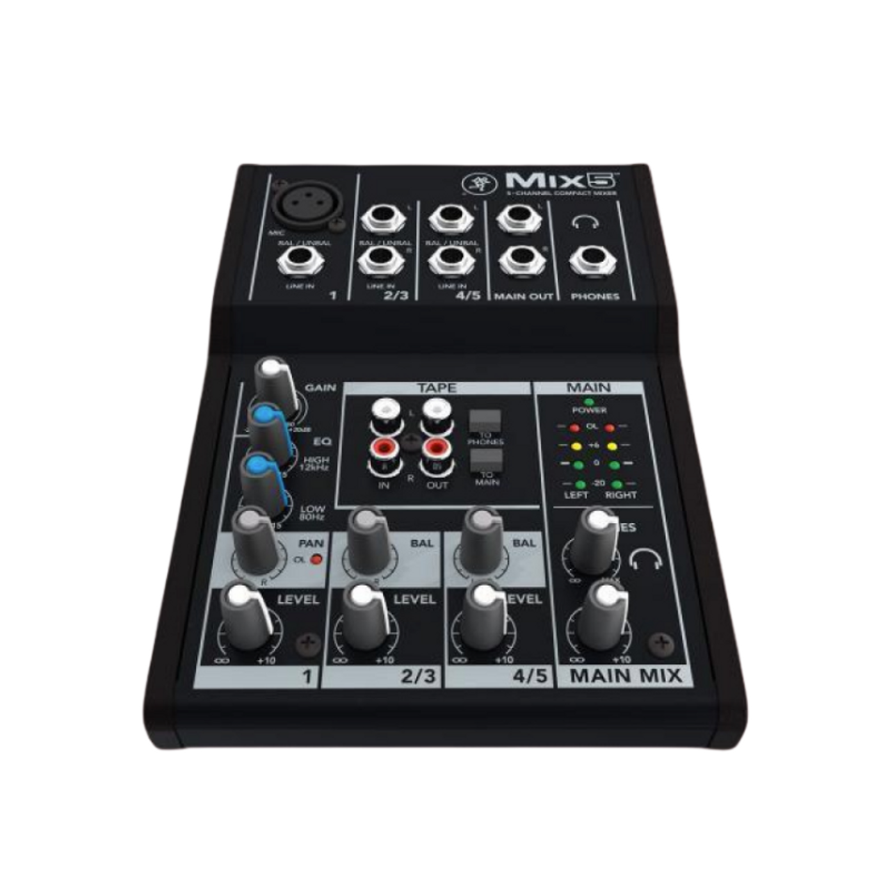 MIX5 MACKIE ミキサー Mackie MIX5 5-Channel Compact Mixer - Supreme Audio