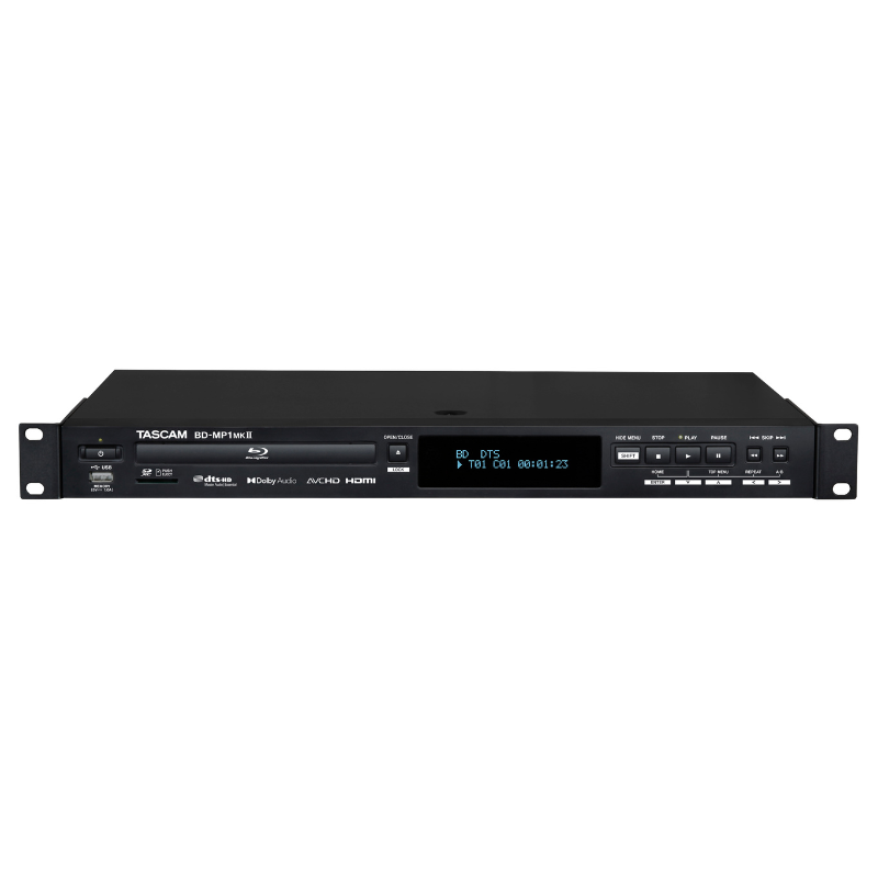 Tascam BD-MP1MKII Professional Grade Blu-Ray Player WIth SD and  