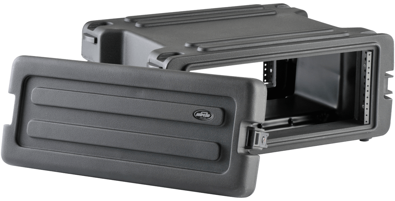 Skb Roto Rolling Racks 4u 6u 8u With Built In Wheels Retractable Pull Handle