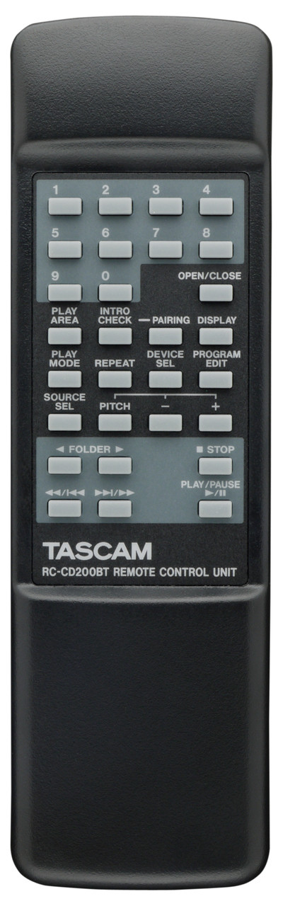 Tascam CD-200BT CD Player with Bluetooth Receiver‎