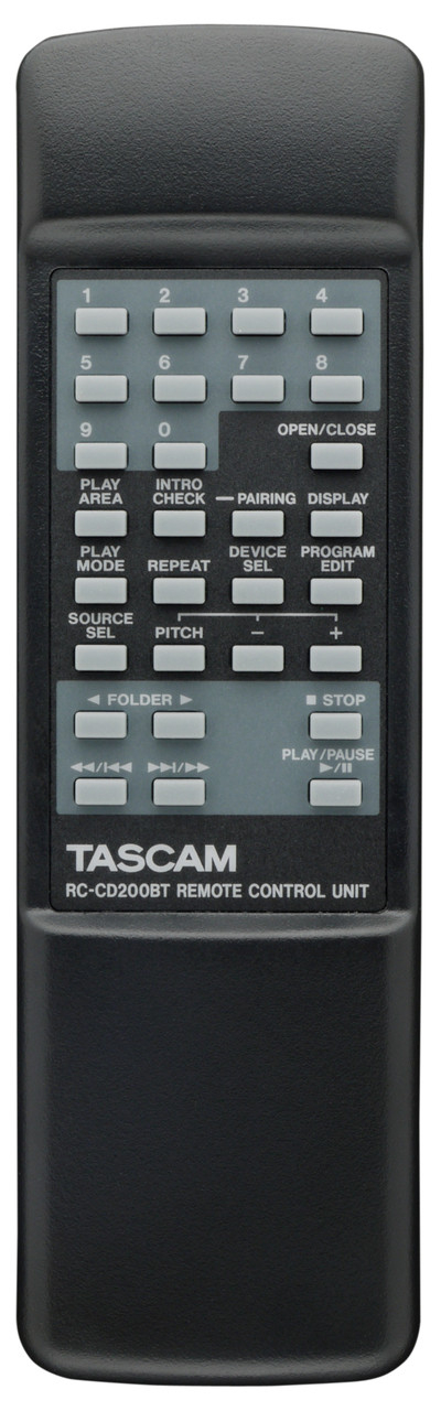 Lecteur CD bluetooth rackable 2U CD200BT Tascam (null)