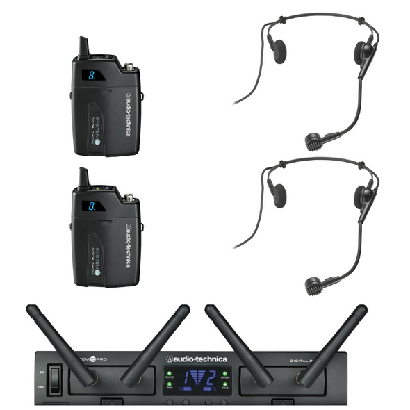 ATSYS10DUAL/H – Dual system with 2 PRO8HEcw headsets