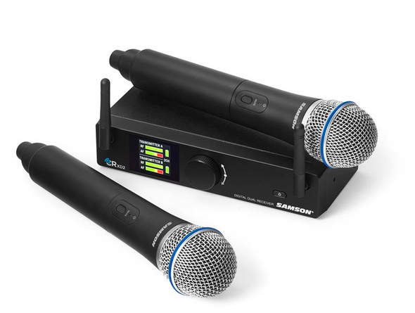 Samson Concert XD2 Two-Channel Digital Handheld Vocal Wireless System