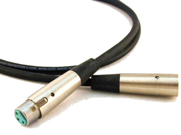 3 ft. XLR (F) to XLR (M) Cable